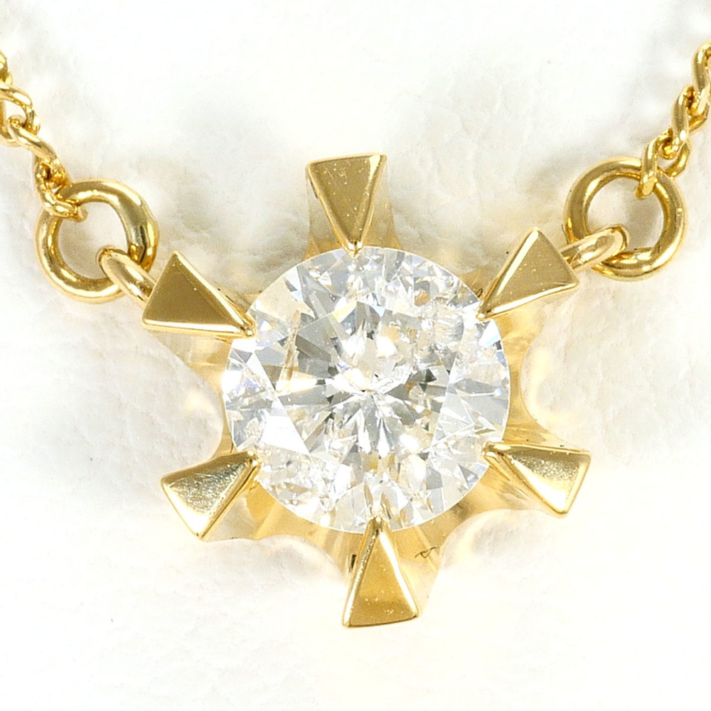 VINTAGE 18k Gold Diamond Necklace